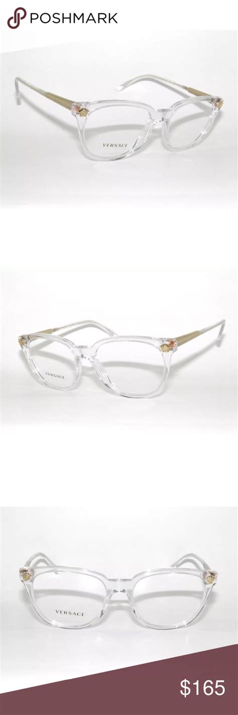 versace spectacle|clear versace eyeglasses.